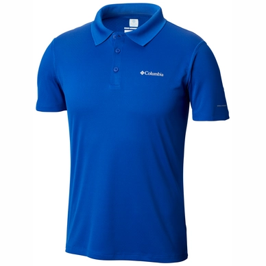 Poloshirt Columbia Zero Rules Azul Herren