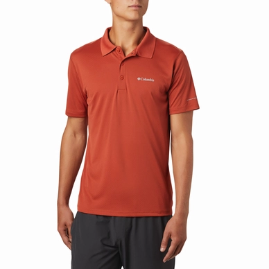 Polo Columbia Zero Rules Shirt Carnelian Red Herren