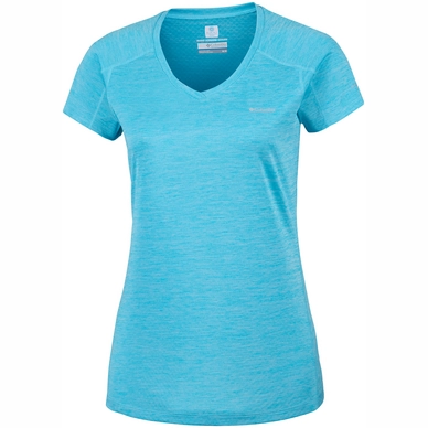 T-Shirt Columbia Womens Zero Rules Atoll Heather