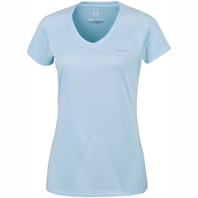 T-Shirt Columbia Women Zero Rules Pale Blue Heath