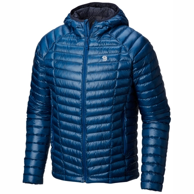 Jacket Mountain Hardwear Men Ghost Whisperer Hooded Down Nightfall Blue