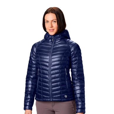 Jacket Mountain Hardwear Women Ghost Whisperer Hooded Down Dark Illusion