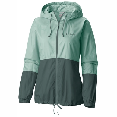 Jacke Columbia Flash Forward Windbreaker Cool Green Pon Damen