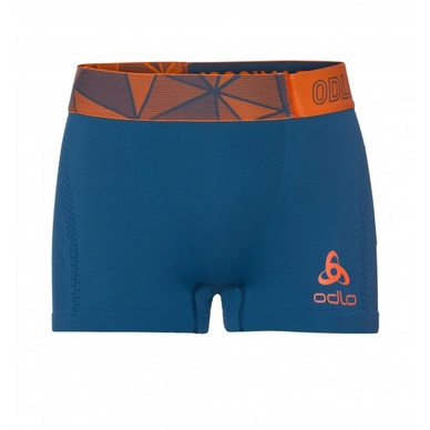 Boxershort Odlo Ceramicool Seamless Men Blue Opal Orangeade