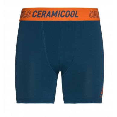 Boxershort Odlo Ceramicool Men Blue Opal Orangeade