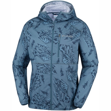 Jas Columbia Men Flash Forward Windbreaker Print Mountain Ole Mt