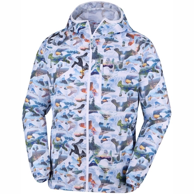Jacket Columbia Men Flash Forward Windbreaker Print Multi Print