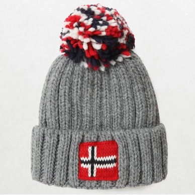 Bonnet Napapijri Youth Semiury 3 Med Grey Mel (22 inch)
