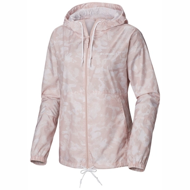 Jas Columbia Women Flash Forward Printed Windbreaker Mineral Pink Ca