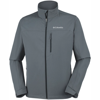 Jas Columbia Men Whitetop Softshell Graphite Black