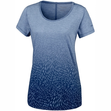 T-Shirt Columbia Womens Ocean Fade Tee Nocturnal