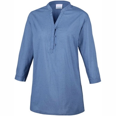 Bluse  Columbia Early Tide Tunic Blue Dusk Dots Damen