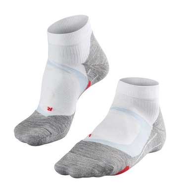 Chaussettes de course à pied Falke RU4 Cushion Short Women White