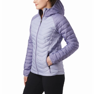 Jas Columbia Women Powder Lite Hooded Twilight Dusty