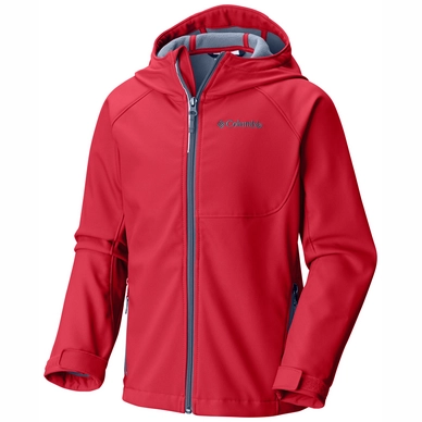 Jacke Columbia Cascade Ridge Softshell Red Spark Kinder