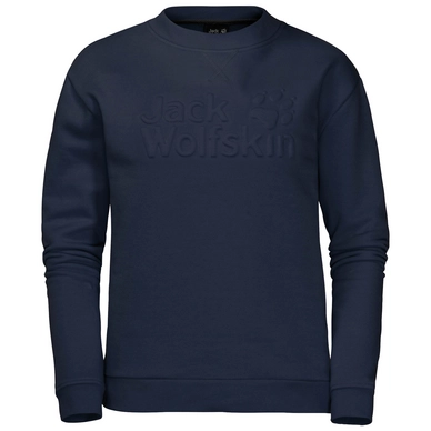Trui Jack Wolfskin Women Winter Logo Sweatshirt Midnight Blue