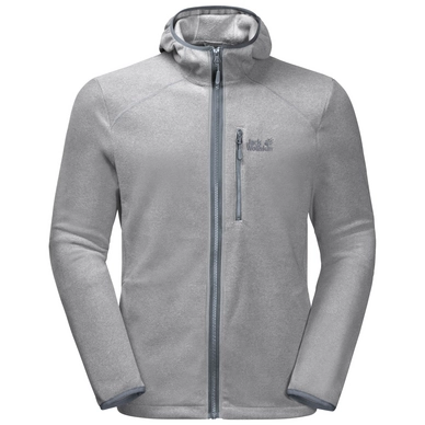 Vest Jack Wolfskin Men Skywind Hooded Slate Grey