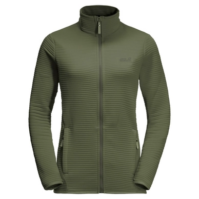 Jacke Jack Wolfskin Modesto Jacket Light Moss Damen