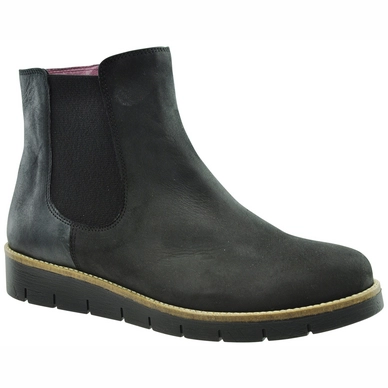 Enkellaars JJ Footwear Bicester Zwart Voetbreedte K