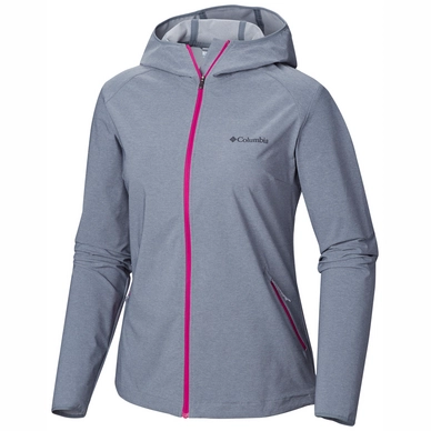 Jacket Columbia Women Heather Canyon Softshell Grey Ash Heather