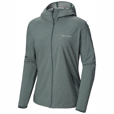 Jas Columbia Women Heather Canyon Softshell Pond Heather