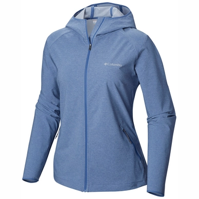 Jas Columbia Women Heather Canyon Softshell Blue Dusk Heath