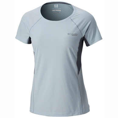 Ondershirt Columbia Women Titan Ultra Short Sleeve Shirt Cirrus Grey Graphite