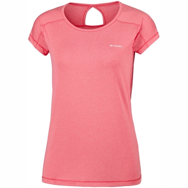 T-Shirt Columbia Womens Peak To Point Coral Bloom
