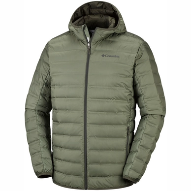 Jas Columbia Men Lake 22 Down Hooded Mosstone