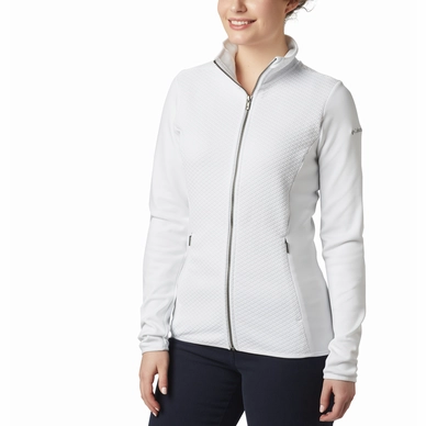 Vest Columbia Women Roffe Ridge Full Zip Fleece White