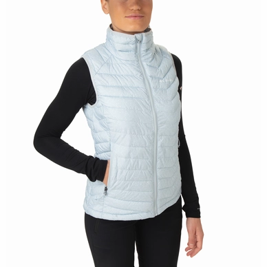 Doudoune Sans Manches Columbia Femme Powder Lite Vest Cirrus Grey Sparkle