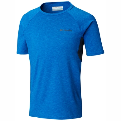 T-Shirt Columbia Boys Silver Ridge II Tee Super Blue Heat