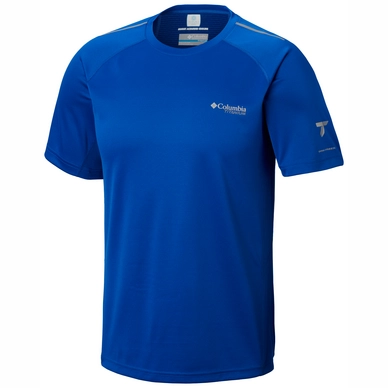 T-Shirt Columbia Titan Trail Azul Herren
