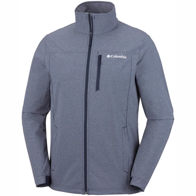 Jas Columbia Men Heather Canyon Hoodless Collegiate Navy