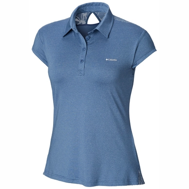 Poloshirt Columbia Peak To Point Novelty Blue Dusk Damen