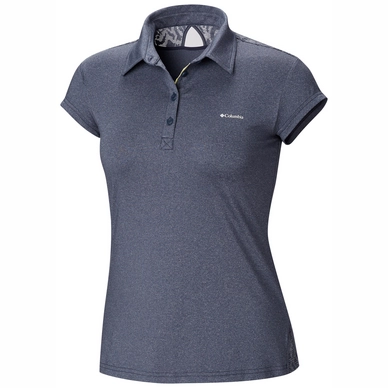 Poloshirt Columbia Peak To Point Novelty Nocturnal Damen