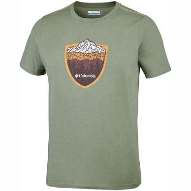 T-Shirt Columbia Hillvalley Forest Tee Cypress Heather Herren