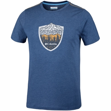 T-Shirt Columbia Hillvalley Forest Tee Carbon Heather Herren