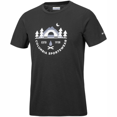 T-Shirt Columbia Nelson Point Graphic Tee Shark Herren