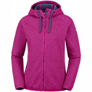 Vest Columbia Women Pacific Point Full Zip Hoodie Haute Pink