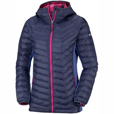 Jacket Columbia Women Powder Lite Light Hooded Nocturnal Eve