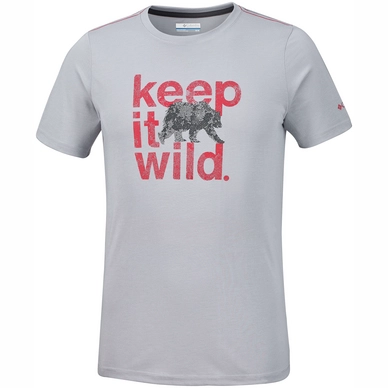 T-Shirt Columbia Miller Valley Tee Columbia Grey Herren