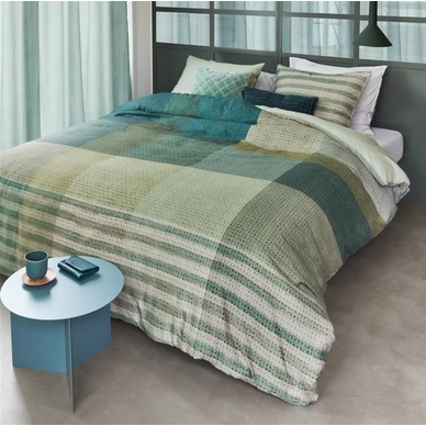 Dekbedovertrek Beddinghouse Raffia Green Satijn