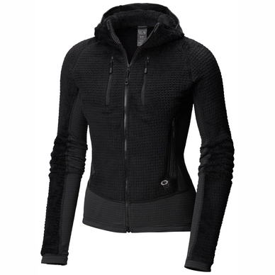 Jas Mountain Hardwear Women Monkey Woman Grid Hooded Black