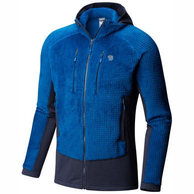 Jas Mountain Hardwear Men Monkey Man Grid Hooded Nightfall Blue