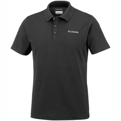 Polo Shirt Columbia Men Elm Creek Stretch Black
