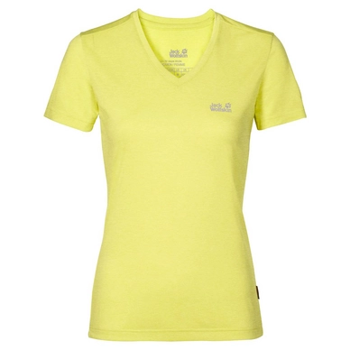 T-Shirt Jack Wolfskin Crosstrail Women Lemon