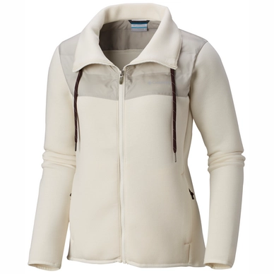 Fleecejacke Columbia Northern Comfort Hybrid LightBisque Light Cloud Damen