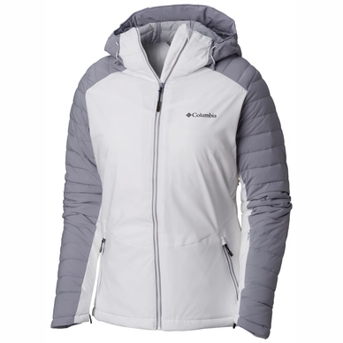 Skijacke Columbia Whistler Peak Astral Weiß Damen