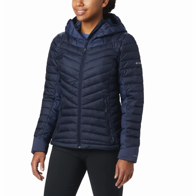 Jas Columbia Women Windgates Hooded Dark Nocturnal